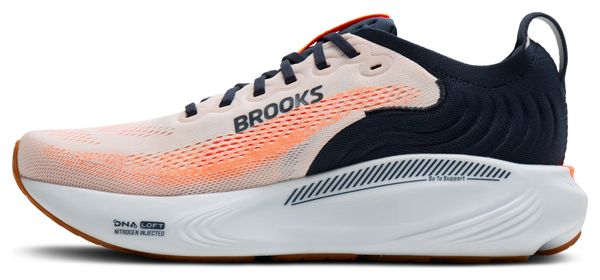 Brooks Adrenaline GTS 25 Bianco/Blu/Arancione Scarpe da corsa da uomo