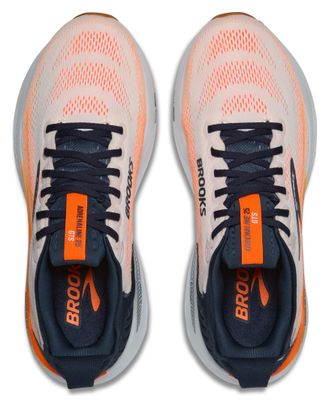 Brooks Adrenaline GTS 25 Bianco/Blu/Arancione Scarpe da corsa da uomo