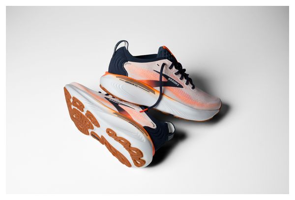 Brooks Adrenaline GTS 25 Bianco/Blu/Arancione Scarpe da corsa da uomo