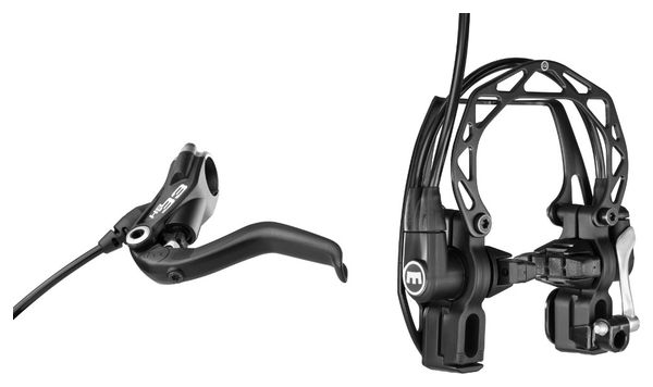 MAGURA Frein a patins Hydraulique HS33 R Levier 4 doigts Noir Alltricks