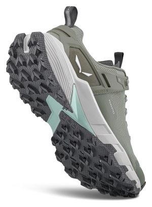 Scarpe da trekking Salewa Pedroc 2 Powertex verde da donna