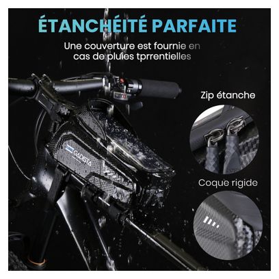 Mozowo Sacoche Cadre Vélo Étanche Téléphone Avant Guidon - Sport