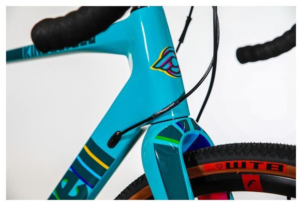 Gravel Bike Cinelli King Zydeco Sram Rival 1x 11V 700 mm Blau