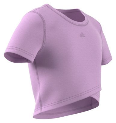 T-shirt court fille adidas Aeroready Yoga