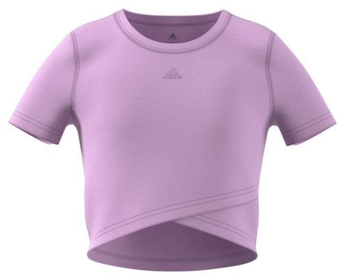 T-shirt court fille adidas Aeroready Yoga