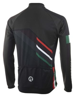 Maillot Manches Longues Velo Rogelli Rogelli Team 2.0 - Homme - Noir