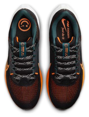 Nike Air Zoom Pegasus 40 Hardloopschoenen Zwart Oranje