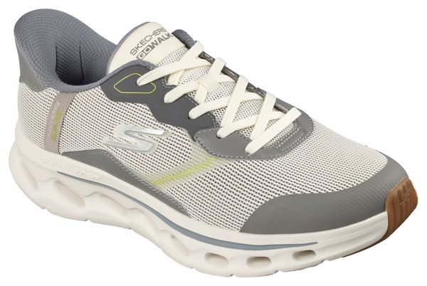Skechers Slip-Ins Go Walk Glide-Step 2.0 Zac Khaki Men's Sportswear Shoes