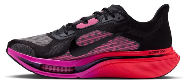 Nike Pegasus Plus 2 hardloopschoenen, zwart/roze, dames