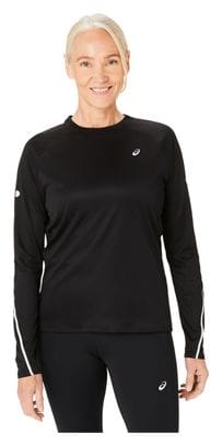 Asics Road Lite-Show Langarm Trikot Schwarz Damen