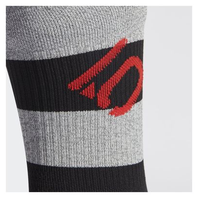 Adidas Five Ten Socken Schwarz/Grau