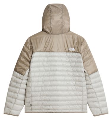 Piumino The North Face Terra Peak Hoodie bianco da uomo