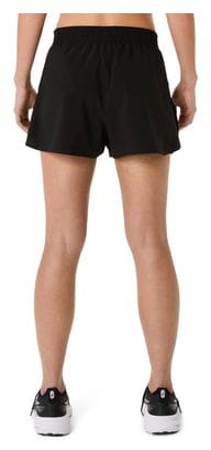 Asics Core Run Schwarz Damen Split Shorts