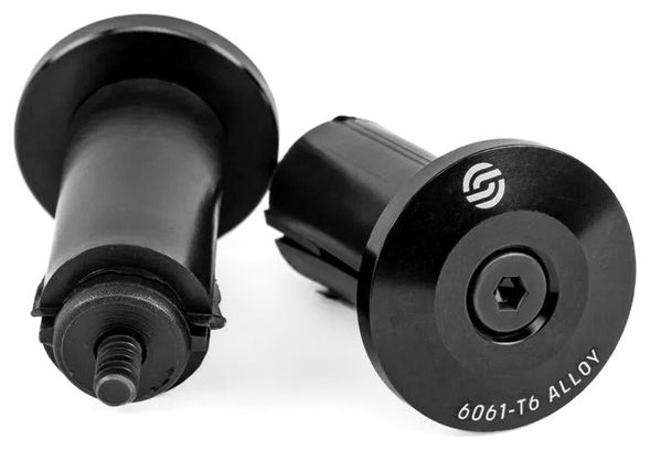  Manopole per manubri BMX nere Salt Simple