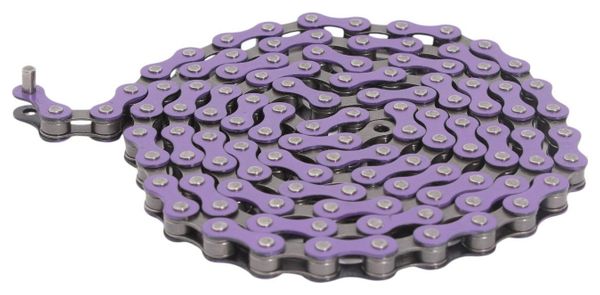 BMX CHAINE VIOLET 1/2 x1/8  ACIER KHEBIKES