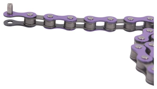 BMX CHAINE VIOLET 1/2 x1/8  ACIER KHEBIKES