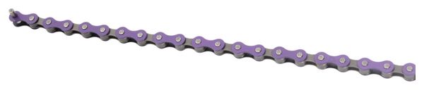 BMX CHAINE VIOLET 1/2 x1/8  ACIER KHEBIKES