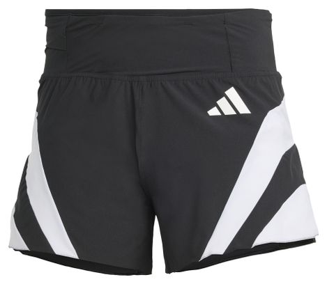 Adidas Performance Adizero Archive Gel 3in Zwart Heren Split Shorts
