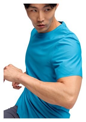 Heren Hoka Airolite 2.0 Jersey Korte Mouw Blauw