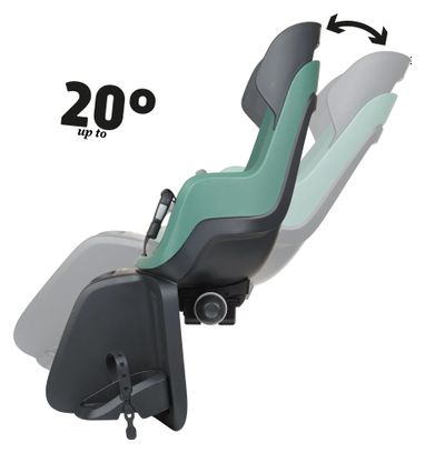 Bobike Go Maxi Carrier Reclinable Kindersitz Grün Pfefferminz