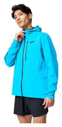 Brooks High Point Waterproof Jacket Blue Men's