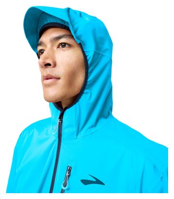 Brooks High Point Waterproof Jacket Blue Men's