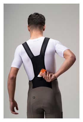 Pantaloncini da ciclismo LeBram Off-Road Cargo, marrone talpa