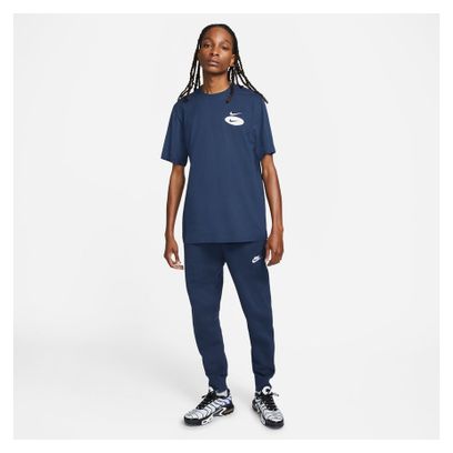 Nike Sportswear Swoosh League T-Shirt Blauw