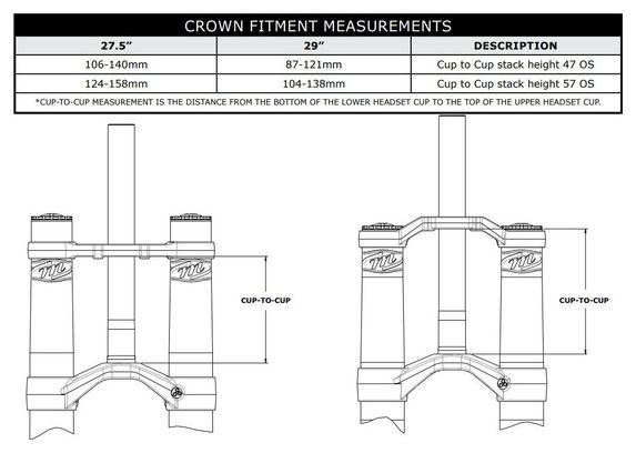 Fourche Manitou Dorado Comp 29 | Boost 20x110mm | Offset 57 | Noir