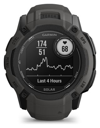 Montre GPS Garmin Instinct 2X Solar Gris Graphite