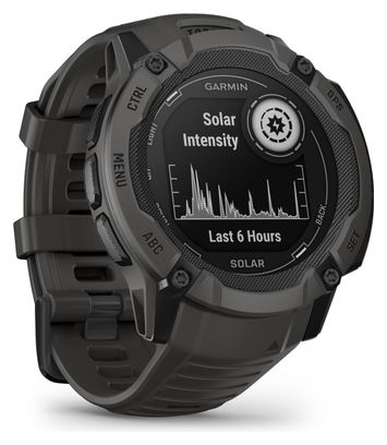 Montre GPS Garmin Instinct 2X Solar Gris Graphite