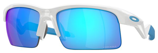Gafas de sol infantiles Oakley Capacitor blancas / zafiro Prizm / Ref: OJ9013-0262