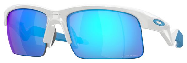 Oakley Capacitor Kids Zonnebril Wit / Prizm Sapphire / Ref: OJ9013-0262