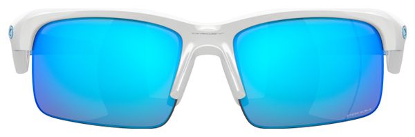 Oakley Capacitor Kids Sunglasses White / Prizm Sapphire / Ref: OJ9013-0262