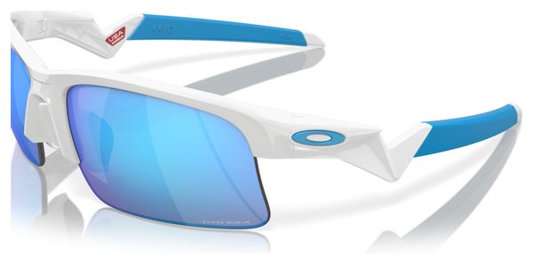 Gafas de sol infantiles Oakley Capacitor blancas / zafiro Prizm / Ref: OJ9013-0262