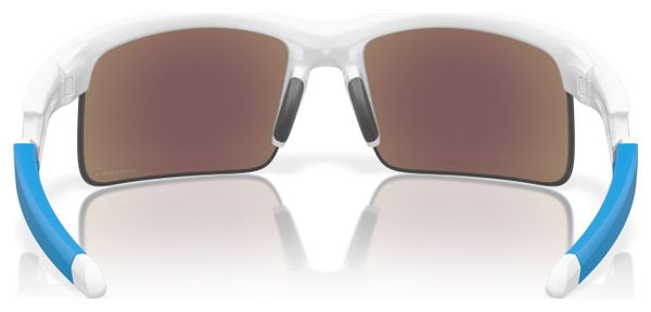 Oakley Capacitor Kids Zonnebril Wit / Prizm Sapphire / Ref: OJ9013-0262