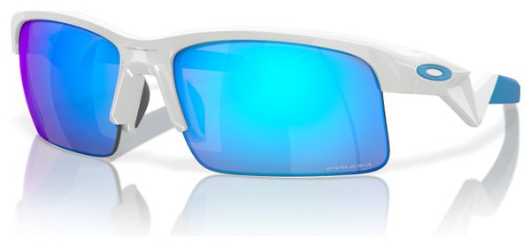 Gafas de sol infantiles Oakley Capacitor blancas / zafiro Prizm / Ref: OJ9013-0262