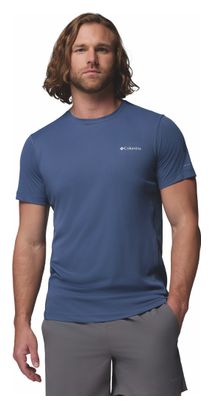 Maglietta tecnica Columbia Zero Rules Light Blue da uomo