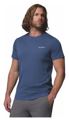 Maglietta tecnica Columbia Zero Rules Light Blue da uomo