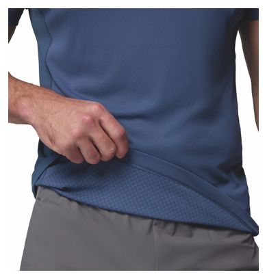 Maglietta tecnica Columbia Zero Rules Light Blue da uomo