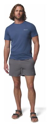 Maglietta tecnica Columbia Zero Rules Light Blue da uomo