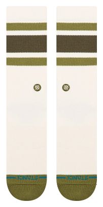 Calzini Stance Boyd Crew verde/beige