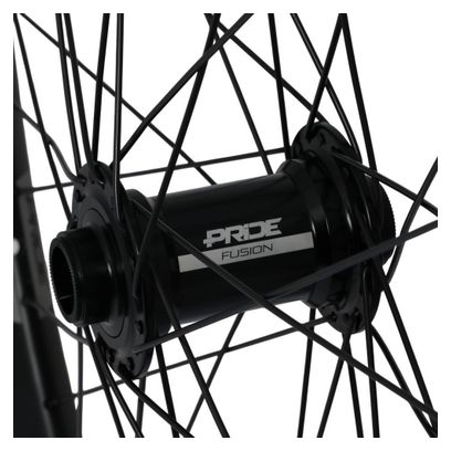 Paire de Roues Alu Cruiser Pride Helium Fusion 20/15mm Noir