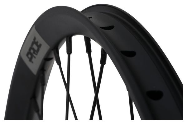 Paire de Roues Alu Cruiser Pride Helium Fusion 20/15mm Noir