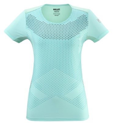 Millet Intense Turquoise Technisch T-shirt voor dames