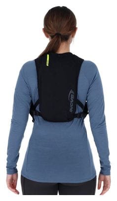 AH24 Veste d'hydratation Inov-8 Racepac 4L (sans flask) Noir Unisex