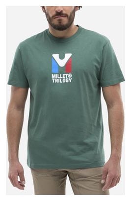 T-Shirt Millet Chamonix Trilogy Vert Homme