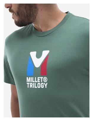 T-Shirt Millet Chamonix Trilogy Vert Homme