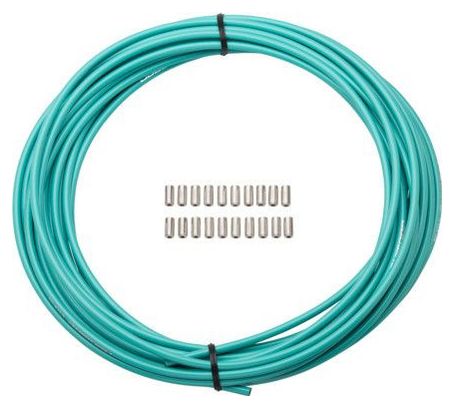 Câble de frein Jagwire Workshop 5mm CGX-SL-Lube 10 m-Bianchi Celeste