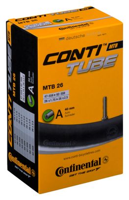 Continental MTB Tube 26x1.75 &quot;- 26x2.50&quot; Schrader